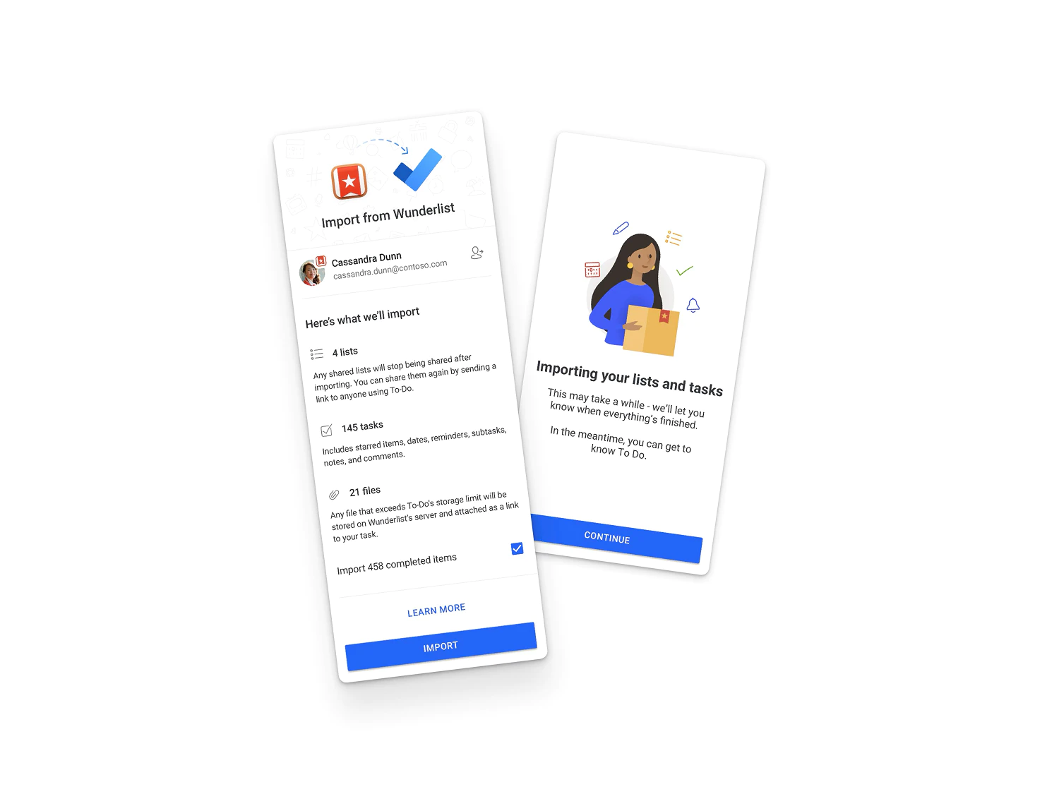 Starting the Wunderlist transition